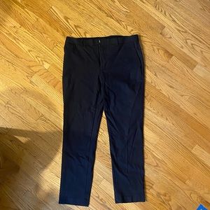 J. Crew “destination” dress pants 34x32 Navy